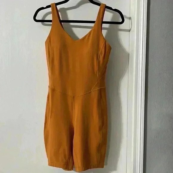Lululemon Align Onesie Size 2 Autumn Orange - Picture 6 of 11